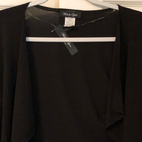 NWT Michelle Lynn Black Shawl - Picture 4 of 10